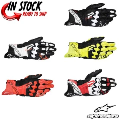 NEW! 2025 ALPINESTARS GP PLUS R V3 LEATHER MOTORCYCLE GLOVE - PICK SIZE & COLOR - Image 1 of 4
