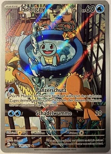 Pokemon Schiggy Illustration Rare | Deutsch 148/142 Stellarkrone | Near Mint - Bild 1 von 2