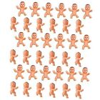 36pcs Mini Plastic Babies for Baby Shower, ice Cube Game, 36 Count (Pack of 1)