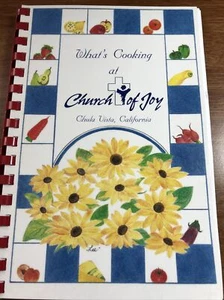 Chula Vista CA 2001 COOKBOOK WHAT'S COOKING AT Church Of Joy - Bild 1 von 8