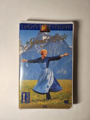 The Sound of Music VHS 1996 THX Digital CLAMSHELL New SEALED Screener Very RARE - Image 1 of 4