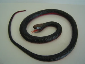 NEW 46 Inch Snake Rubber Red Belly Black from Mr Toys - Picture 1 of 1