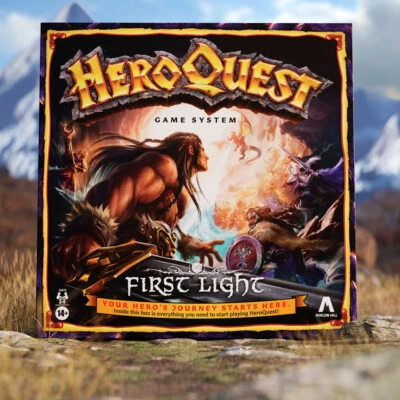 HASBRO 2024 AVALON HILL HEROQUEST FIRST LIGHT GAME SYSTEM EXPANSION MISB - Image 1 of 4
