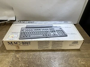 VINTAGE MAC-101E DATADESK QUICKEYS BUNDLE ADB KEYBOARD 512K BOXED - Picture 1 of 3