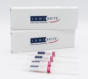 Blanqueador dental Lumibrite para llevar a casa paquete de 4 sabor menta resultados rápidos 3 minutos - Imagen 1 de 4