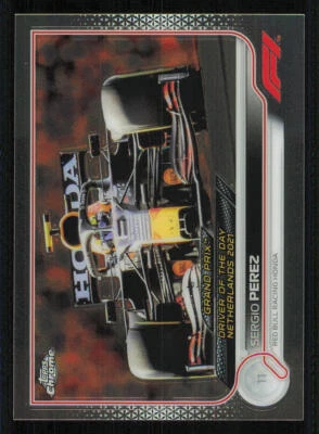 2022 Topps Chrome Formula 1 #184 Sergio Perez DOD - Image 1 of 2
