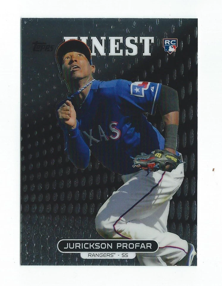 2013 Finest #62 Jurickson Profar RC Rookie Rangers Padres - Image 1 of 1
