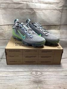 New Nike VaporMax 2021 FlyKnit Shoes Sneakers (DH4084-003) - Gray s 7M/ 8.5 W - Picture 1 of 5