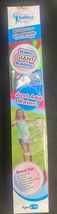 WOWMAZING Giant Bubble Wands Kit: (4-Piece Set) | Incl. Wand, Big Bubble...  - Picture 1 of 7