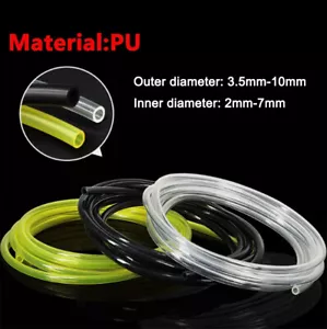 Polyurethane Gasoline Gas Pipeline Hose OD 3.5mm-10mm Inner Diameter 2mm-7mm - Picture 1 of 18