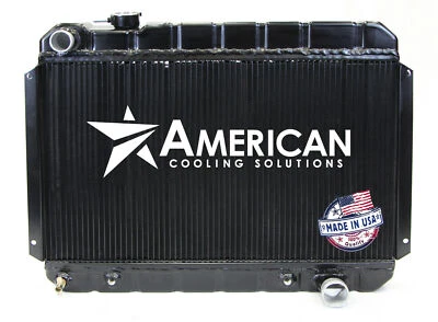 Radiador de rendimiento, se adapta a Chevrolet, Chevelle 1966-1967 hecho en EE. UU. Foto 1 de 3