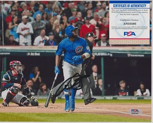 DEXTER FOWLER World Series Signed Picture 8x10 Photo COA PSA/DNA G7 Leadoff HR - Picture 1 of 1