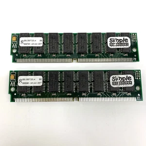 2 Memoria RAM Simple Technology Inc SimpleTech 4 MB x32/8 MBx 32 091997I014 - Imagen 1 de 2