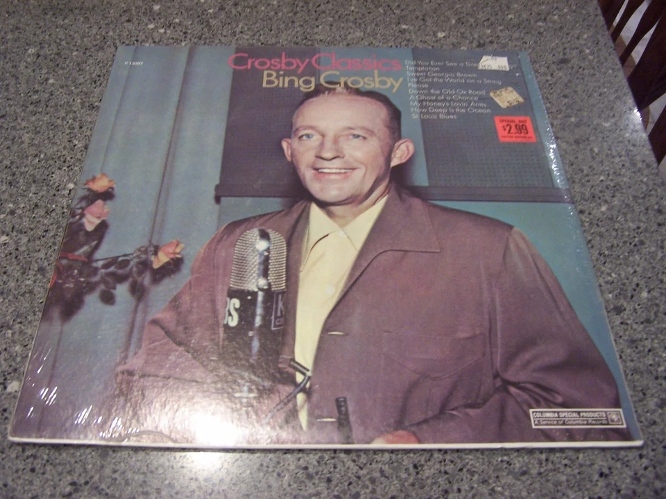 Bing Crosby "Crosby Classics" COLUMBIA #P-13397 SEALED NM LP  - Image 1 of 2