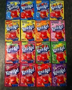 100 Packs of Kool Aid Drink Mix Packets NEW Gluten Free FREE SHIP - Picture 1 of 2