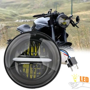 For BMW R1150 R1200 R Nine T 7" Hi-Low Beam Lamp DRL Motorcycle LED Headlight - Picture 1 of 9