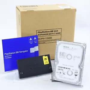 PS2 SONY HARD DISK DRIVE SCPH-10400 40GB BB Unit Boxed For Playstation 2 1595 - Picture 1 of 12