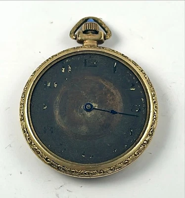 American Waltham Seaside Pocket Watch w/Radio 14k Rolled Gold Plate Case! - Image 1 of 4