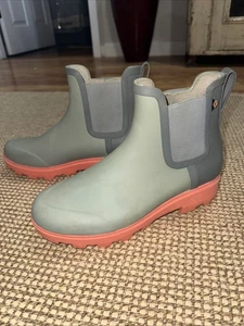 Bogs Outdoor Boots Women Holly Chelsea Waterproof Pull On US 9 M EU 40 - Picture 1 of 6