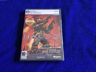 HALO 2 PC DVD-ROM FAST POST SHOOTER  ( brand new & factory sealed ) - Image 1 of 2