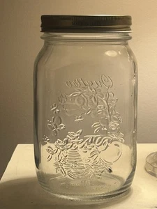 Bormioli Rocco Quattro Stagioni Glas Einmachglas Schmetterlinge Bienen 86 mm Deckel Italy - Bild 1 von 5