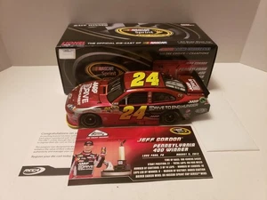Jeff Gordon AARP Drive To End Hunger 2012 Pocono Win Raced 1/24 DIN#144/504 - Picture 1 of 14