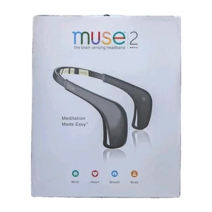 MUSE 2: The Brain Sensing Headband EEG MUSE Meditation Tracker Micro USB OpenBox - Picture 1 of 11