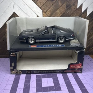 Sun Star Black 1982 Chevrolet Camaro Z28 1:18 Metal Die-Cast For Parts Read - Picture 1 of 24