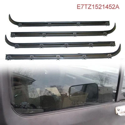 Window Belt Weatherstrip Seal Kit For 1987-97 F150 F250 F350 Bronco Ovyqqkqrlghs - Image 1 of 4