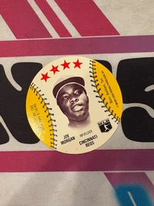 Rare Vintage 1977 Chilly Willee Joe Morgan HOF Cincinatti Reds Star MSA Disc - Picture 1 of 2