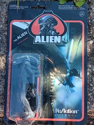Figura de acción de reacción Super 7 Funko 2013 The Alien 1979 película 3 3/4" pulgadas Foto 1 de 4