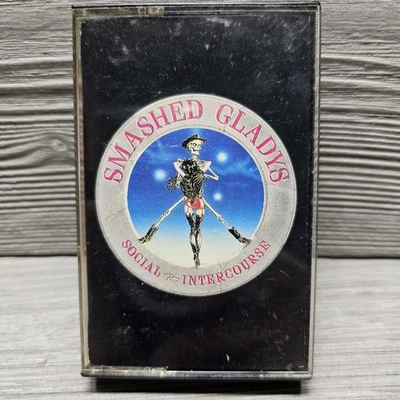 Smashed Gladys - Social Intercourse - Cassette Tape 1988 60776-4 Elektra - Image 1 of 4