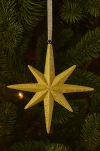 Enesco Foundations O Holy Night Hanging Ornament 4” Stone Resin (cl2) - Picture 1 of 3