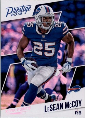 2018 Prestige Xtra Points Blue #198 LeSean McCoy - FB - Image 1 of 2