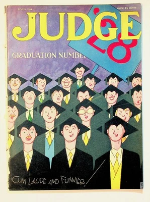Judge Magazine #2432 VG 1928 Low Grade - Image 1 of 3