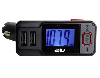 AIV Bluetooth FM Transmitter RDS USB KFZ SD AUX Freisprechanlage Auto MP3 Player - Bild 1 von 4