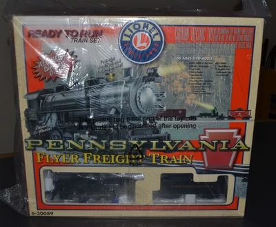 Juego de tren de carga Lionel Pennsylvania Flyer sellado de fábrica nuevo 6-30089 - 2008 Foto 1 de 4