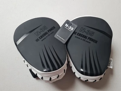 N-35 Boxpratzen Muay Thai Pratzen Schlagpolster Boxen MMA BJJ Kickboxen Pad NEU - Bild 1 von 4