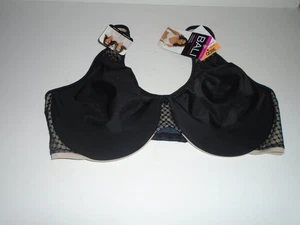 Bali Minimizer BH mit Bügel schwarz Style DF3385 Größe 36DD neu mit Etikett - Bild 1 von 2