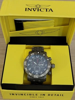 Invicta Sea Base Titanio 53mm 17531 LE 051/199 Swiss Chrono 8040.n Cuarzo  Foto 1 de 4