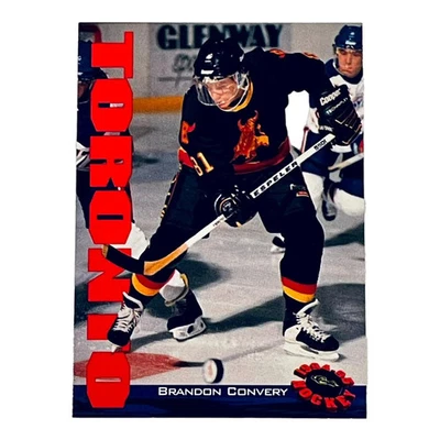 1994 Classic #82 Brandon Convery Toronto Maple Leafs Hockey Card - Image 1 of 2
