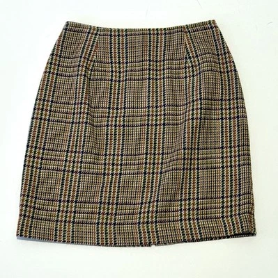 Minifalda vintage a cuadros Hugo Buscati XS Foto 1 de 4