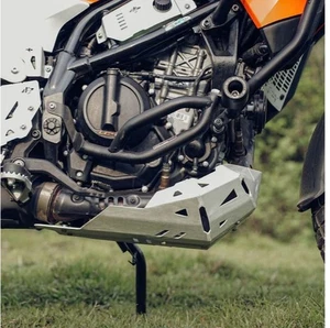 VAMBRACE BASH PLATE SILVER FIT FOR KTM ADVENTURE 390 (2025 ONWARDS) - Picture 1 of 8