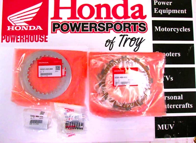 NEW GENUINE HONDA OEM CLUTCH KIT  2009-2010 CRF450R  06001-MEN-003 * - Image 1 of 3