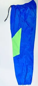 patagonia Blue/ Green windbreaker Pants XL Men (small Paint marks On bottom Leg) - Picture 1 of 4