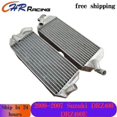 L&R Aluminum radiator for Suzuki 2000-2004 DRZ400/ 2004-2007 DRZ400E DR-Z400E - Image 1 of 4
