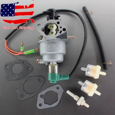 Kit de carburador para carburador generador KingCraft 1705-09 con filtro de combustible Foto 1 de 4