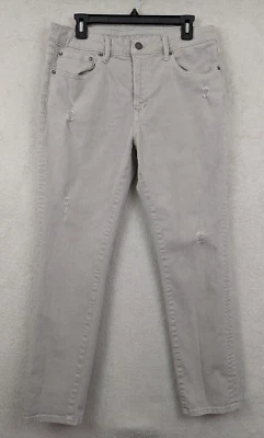 American Eagle sz 34/30 Slim Straight Skinny Jeans distressed stretchy 1243 - Image 1 of 4