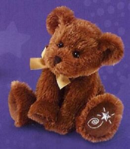 NEW Russ Shining Stars BROWN BEAR Plush Stuffed Animal ~ Sealed Secret Code 