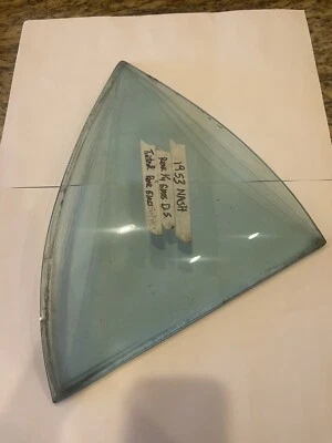 Nash Rambler 1952-55 ventana trasera vidrio curvo raro d.s.  Foto 1 de 2